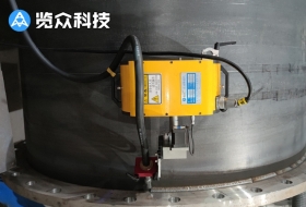 管法蘭自動(dòng)焊機(jī)焊接夾角焊